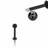 1,2 mm - 7 mm - 3 mm - Black Steel - Labret