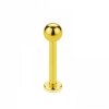 Gold Steel - Labret 1,0 mm - 6 mm - 3 mm