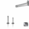 1,2 mm - 7 mm - Titan - Labret - ohne Kugel