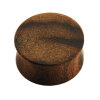 Wood - Plug - brown - Bocote exotic Woods 16 mm