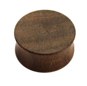 Holz - Plug - Braun - Ami Nussbaum Wood - 20 mm