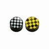 Acrylic - Plug - concave - chess board 6 mm