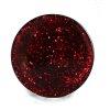 8 mm - RD - Red/ Rot - Acryl - Plug - Glitter