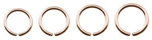 Rosegold Steel - O-Ring 0,8 mm 12 mm