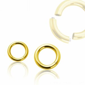 Gold Steel - Segmentring 1,2 mm - 6 mm