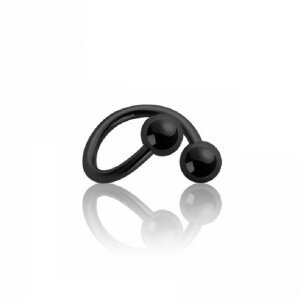 1,2 mm - 8 mm - 4 mm - Black Steel - Spirale