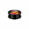 Acrylic - Plug - flaming cherry  6 mm