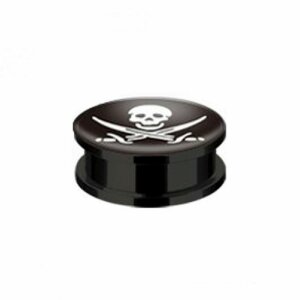 Acryl - Plug - Totenkopf - 14 mm