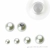 Acrylic - Screw Ball - Pearl Design - Steel Screw 1,6x4