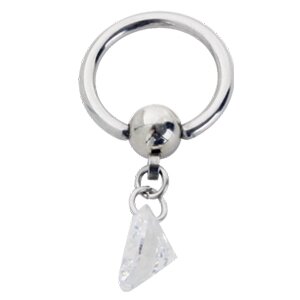 Steel - BCR ball closure ring - Dangle Element CC