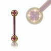 Color Titan - Barbell - rosa 1,6 mm 10 mm 4 mm