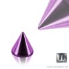 Color Titanium- bananabell 1,2 mm 4 mm purple