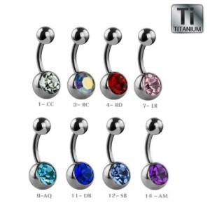 Titan - Mini Banane - Kristall 10 mm CC - Crystal Clear/...