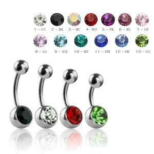 11 mm CC - Crystal Clear/ Kristallklar - Stahl - Banane - Kristall