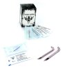 Piercing Needles - with thread - 100 pcs - sterile 1,6 mm