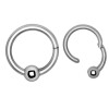 Steel - BCR ball closure ring - hinged 1,2 mm 8 mm 3 mm