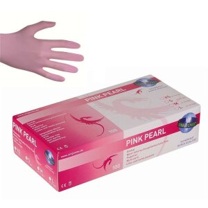 Nitril - Gloves - Pink - 100 Stk. - powder free -...