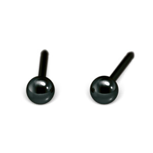 Black Steel - Ball - 3mm - NOIR - Studex System 75