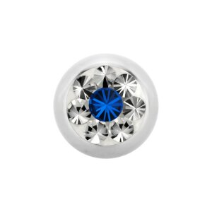 Steel - Screw ball - Epoxy - crystal  - Supernova Concept