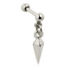 Stahl - Barbell - Tragus - Dangle Element - Ahle