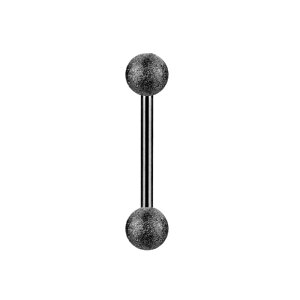 Black Steel - Banana - diamond optics 1,2 mm 8 mm 3 mm