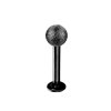 Black Steel - Labret - diamond optics 1,2 mm  3 mm