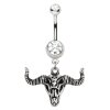 Steel - Banana - bull skull - Crystal