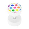 Steel - Fake Plug - Polka Dots - colourful - Supernova Concept