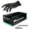 Handschuhe - mit Lanolind - schwarz - 100 Stk. - Elephant