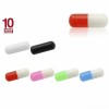 Acrylic - pill with thread - 10pcs pack 1,6 mm - 5 mm T-DG/WT