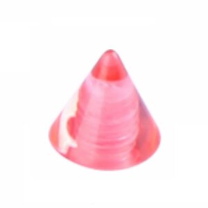 Acrylic - Screw cone - plain - 10pcs pack 1,2 mm - 2,5 mm...