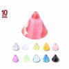 Acrylic - Screw cone - plain - 10pcs pack 1,2 mm - 2,5 mm - WT