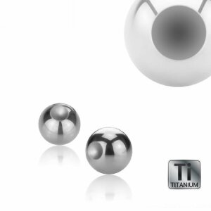 Titanium - Clip-in ball - 10mm