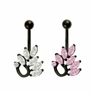 Black Steel - Banane - Blatt - PK - Pink