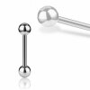 1,0 mm - 5 mm - 3 mm - Stahl - Barbell