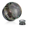 Glass - Plug - Multi Color Sparkle Galaxy