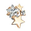 Cluster Stars Internally Threaded Dermal Anchor Tops Rosegold