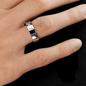 Edelstahl - Finger Ring - Fate Love 62