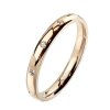 Rosegold Steel - Finger Ring - Flush Classic Dome Ring 53