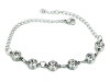 Stainless Steel - Bracelet - Classic round Crystals