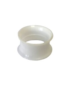 Silicone - Tunnel - Flexible - White 6 mm