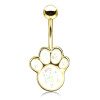 Steel - banana - paw - glitter