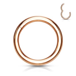 Rosegold Titan - Segment Clicker 1,6 mm 8 mm