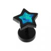 Black Steel - Fake Plug -  Opal Stern