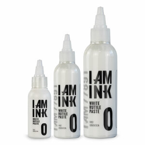 First Generation 0 - White Rustile Paste - I AM INK - 50 ml