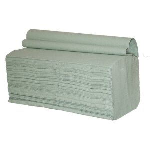 Paper towels 1 ply - green - 250 pieces