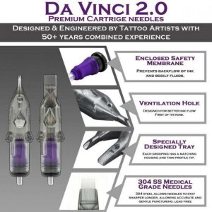 DaVinci V2 Nadelmodule - Liner - 20 Stück