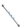 Stahl - Industrial Barbell - 3 Opal - Innengewinde