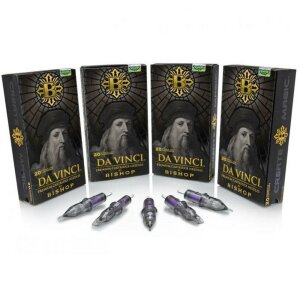 DaVinci V2 Cartridges - Round Shader - 20 pcs 5er Round...