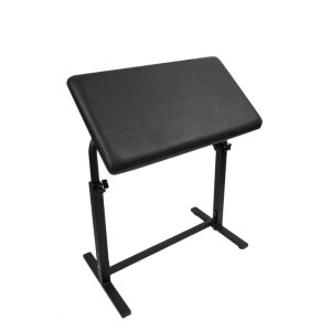 Tattoo Arm Rest - Super Large - black steel